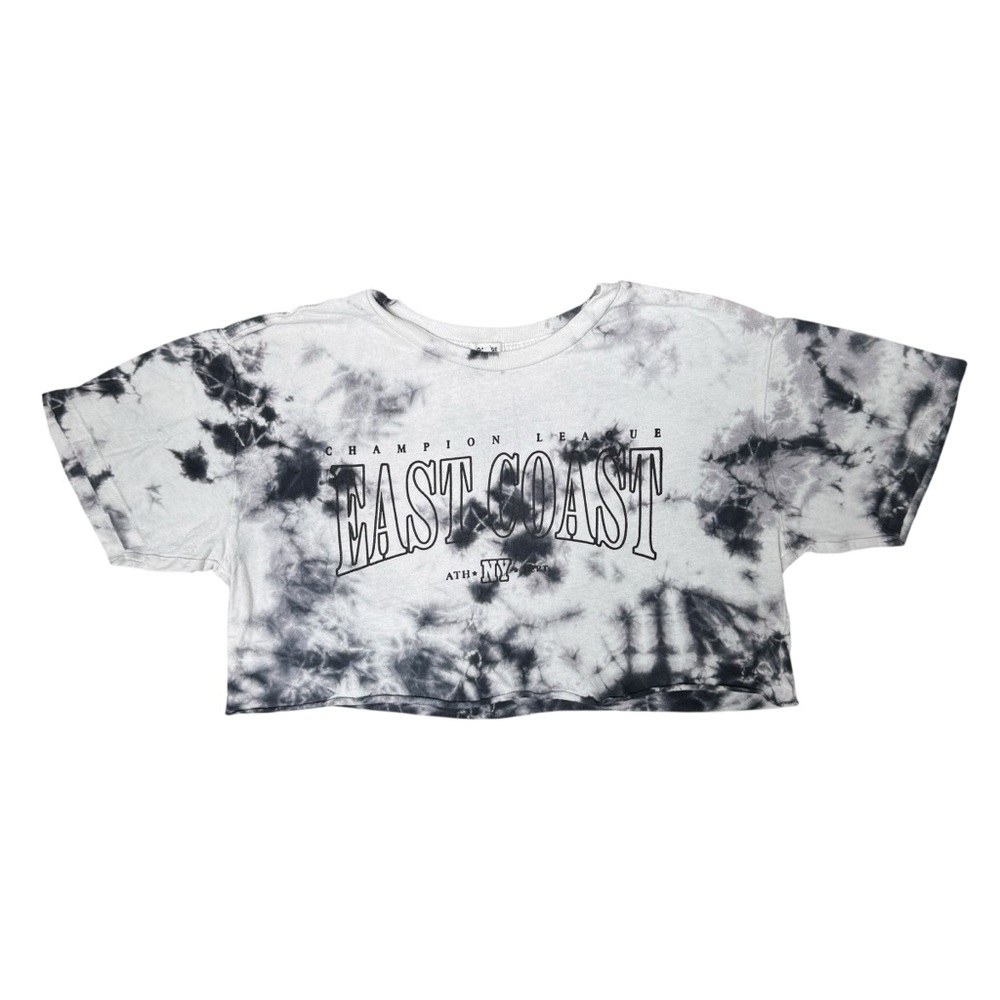 Garage XS Tie-Dye Ultra Cropped Print Tee